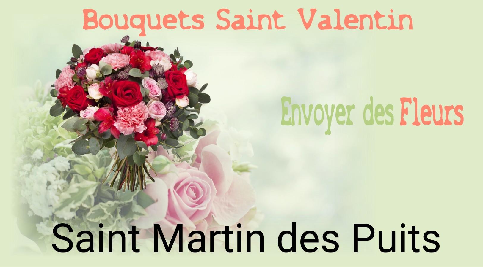 Roses de Saint-Valentin livrées à Saint-Martin-des-Puits